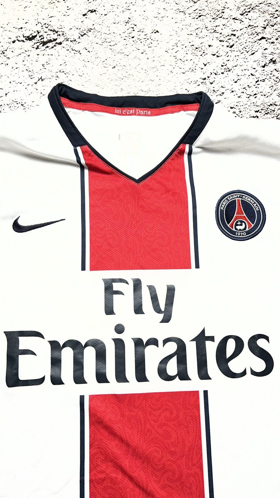Nike 2007-2008 Nike PSG Paris Saint Germain nike jersey Size US S / EU 44-46 / 1 - 5 Thumbnail