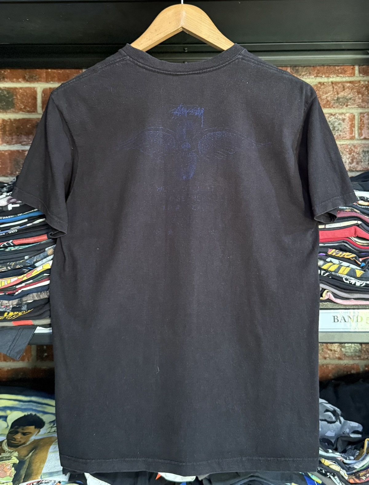 Stussy Vintage Stussy Wings Sun Faded Tee Size US M / EU 48-50 / 2 - 1 Thumbnail