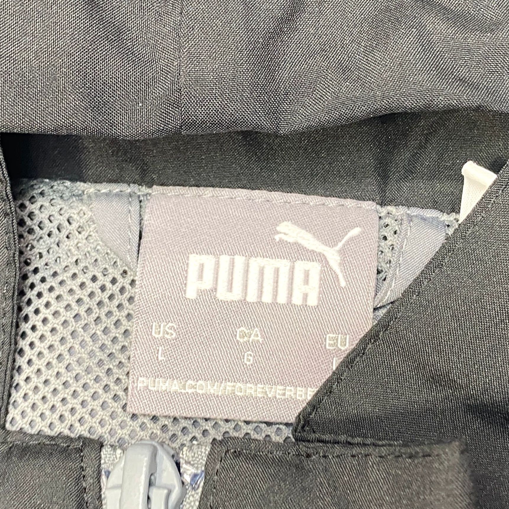 Puma Puma Windbreaker Hoodie Jacket Men's Large Full Pockets Long Sleeve 7423 Size US L / EU 52-54 / 3 - 7 Thumbnail