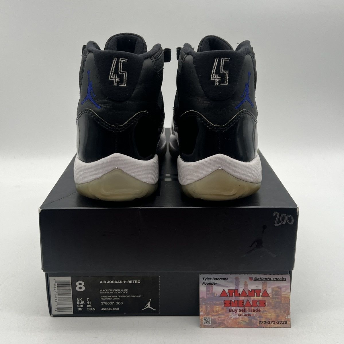 Jordan Brand Air Jordan 11 space jam Size US 8 / EU 41 - 3 Thumbnail
