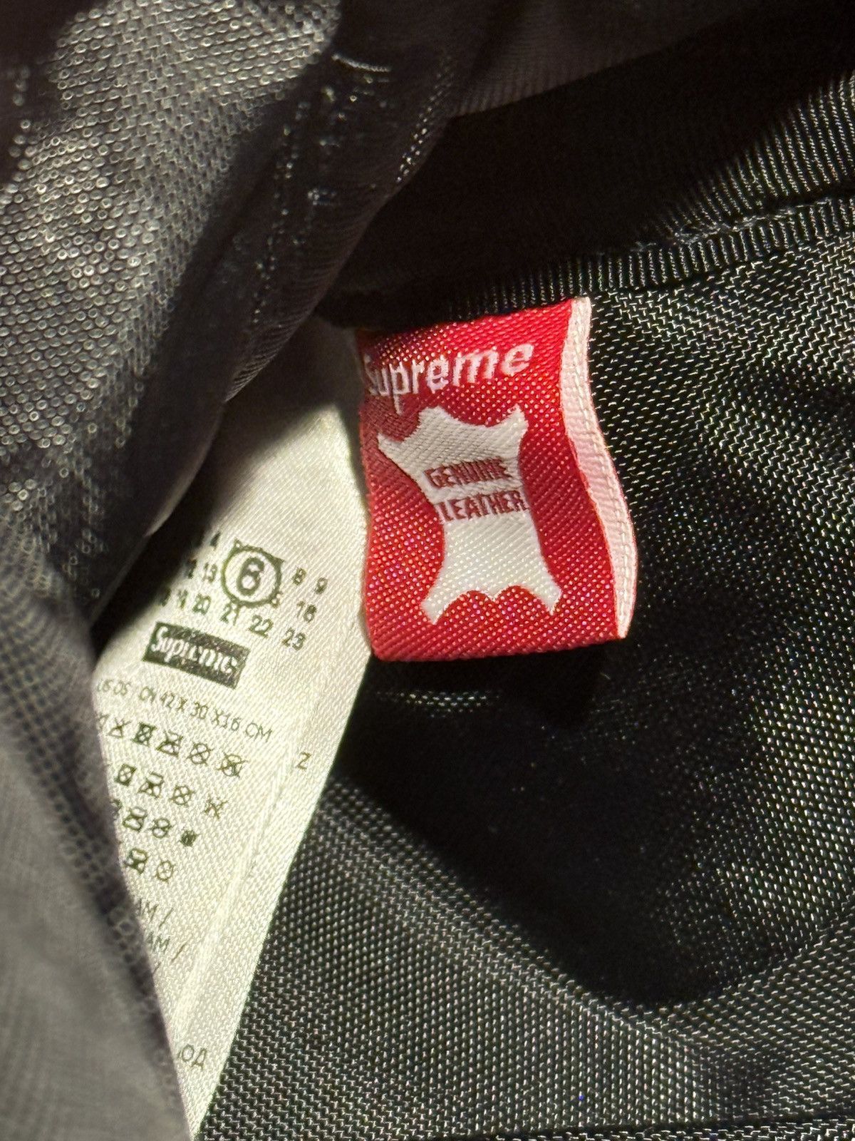 Maison Margiela × Supreme Supreme Margiela Eagle graphic leather backpack Size ONE SIZE - 7 Thumbnail