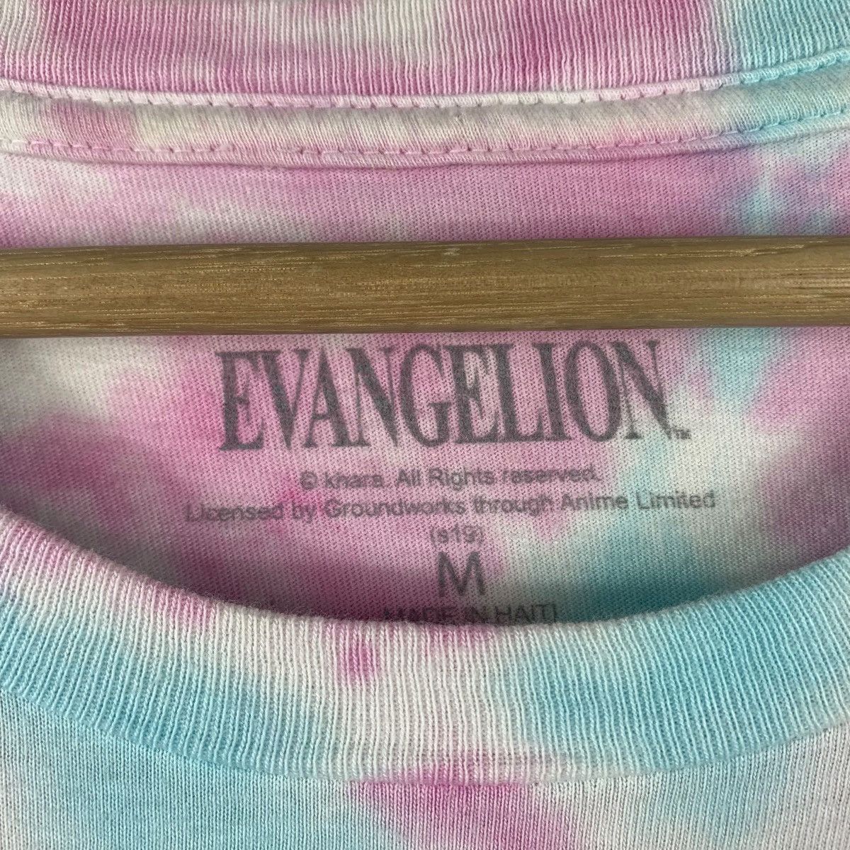 Anime × Japanese Brand EVANGELION Rei Ayanami neon genesis tye dye ANIME tee Size US M / EU 48-50 / 2 - 3 Thumbnail