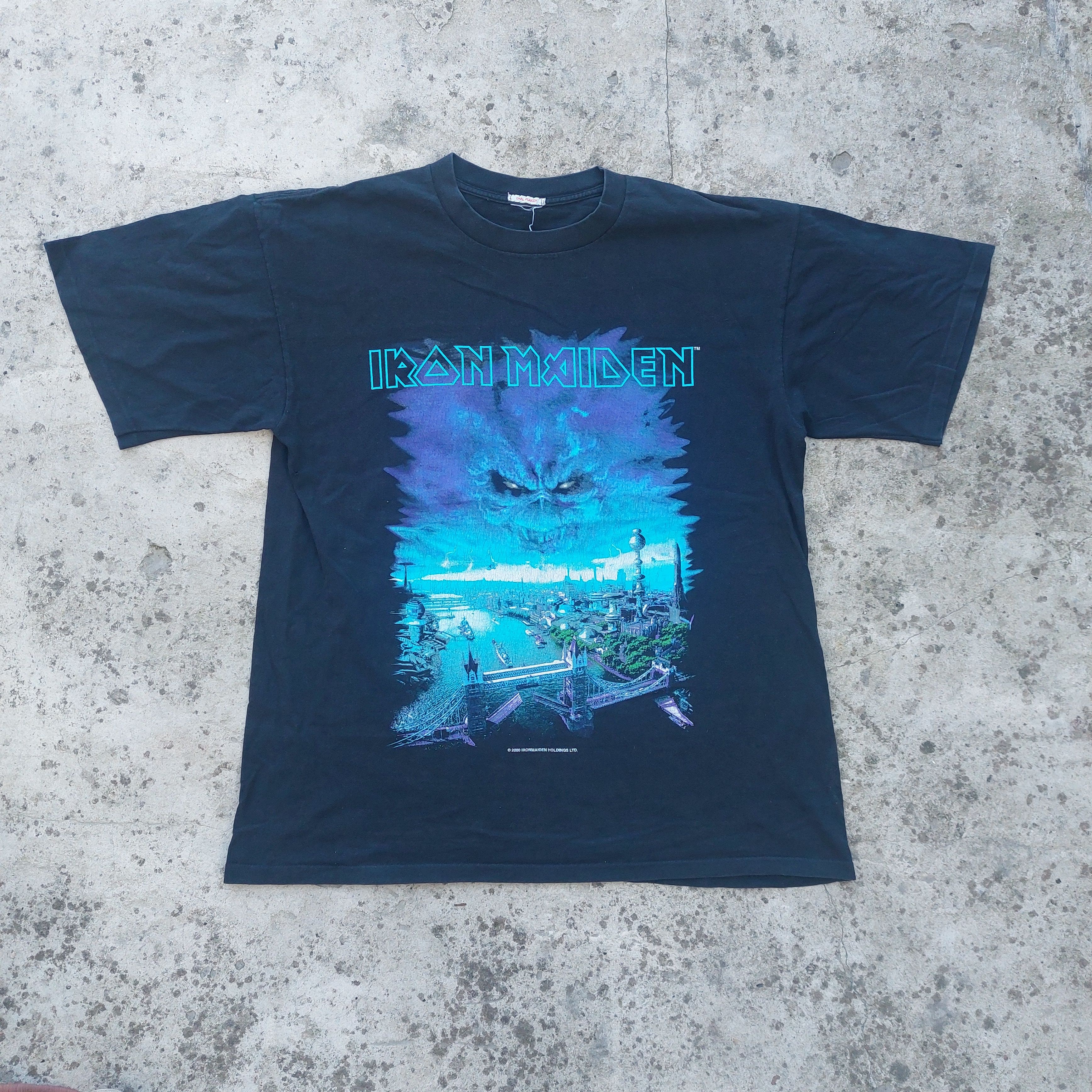 Band Tees × Iron Maiden × Vintage iron maiden brave new world 2000 vintage tshirt Size US XL / EU 56 / 4 - 2 Thumbnail