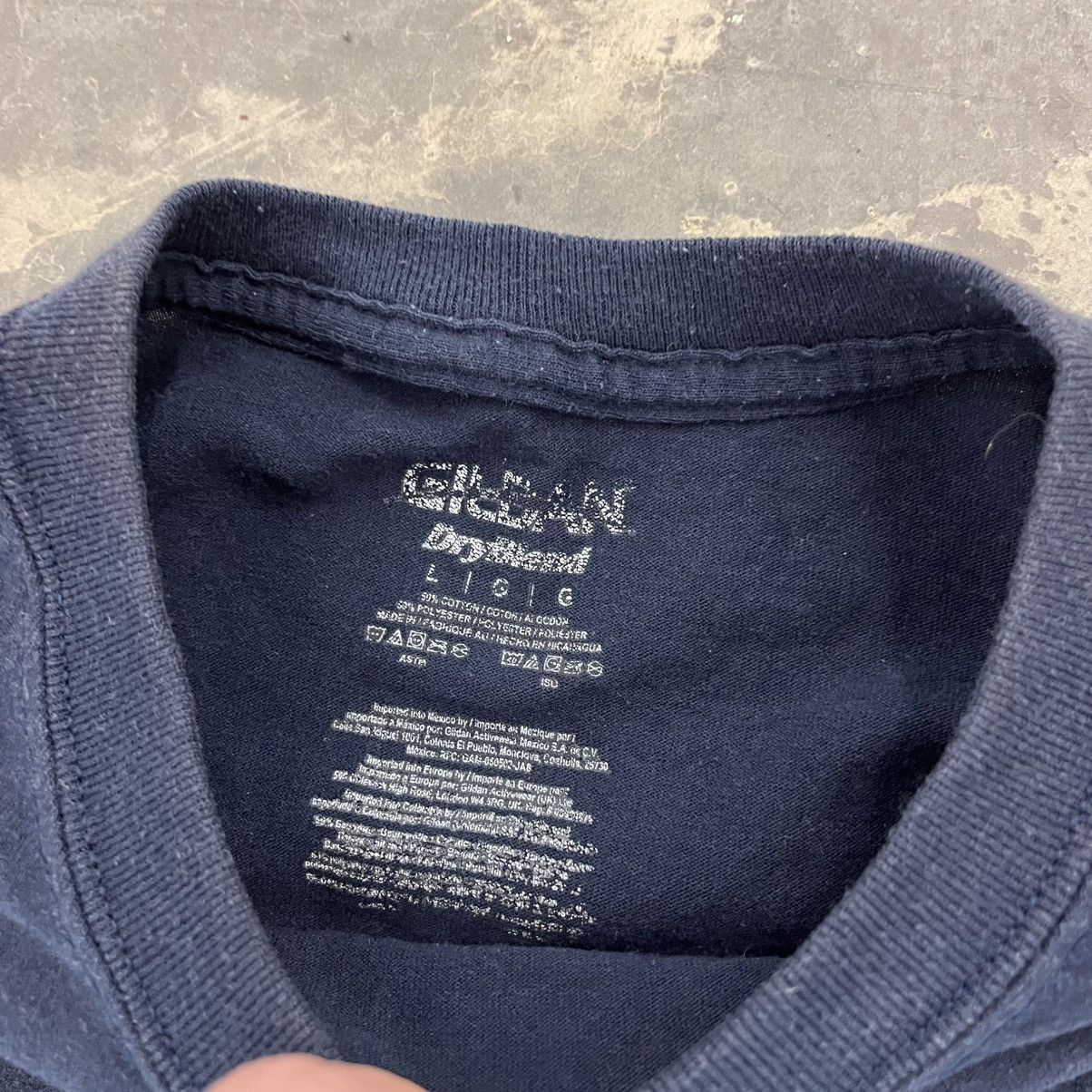 Gildan Y2K Navy Joke Tee Don't Fight me I might accidentally Kill Size US L / EU 52-54 / 3 - 3 Thumbnail