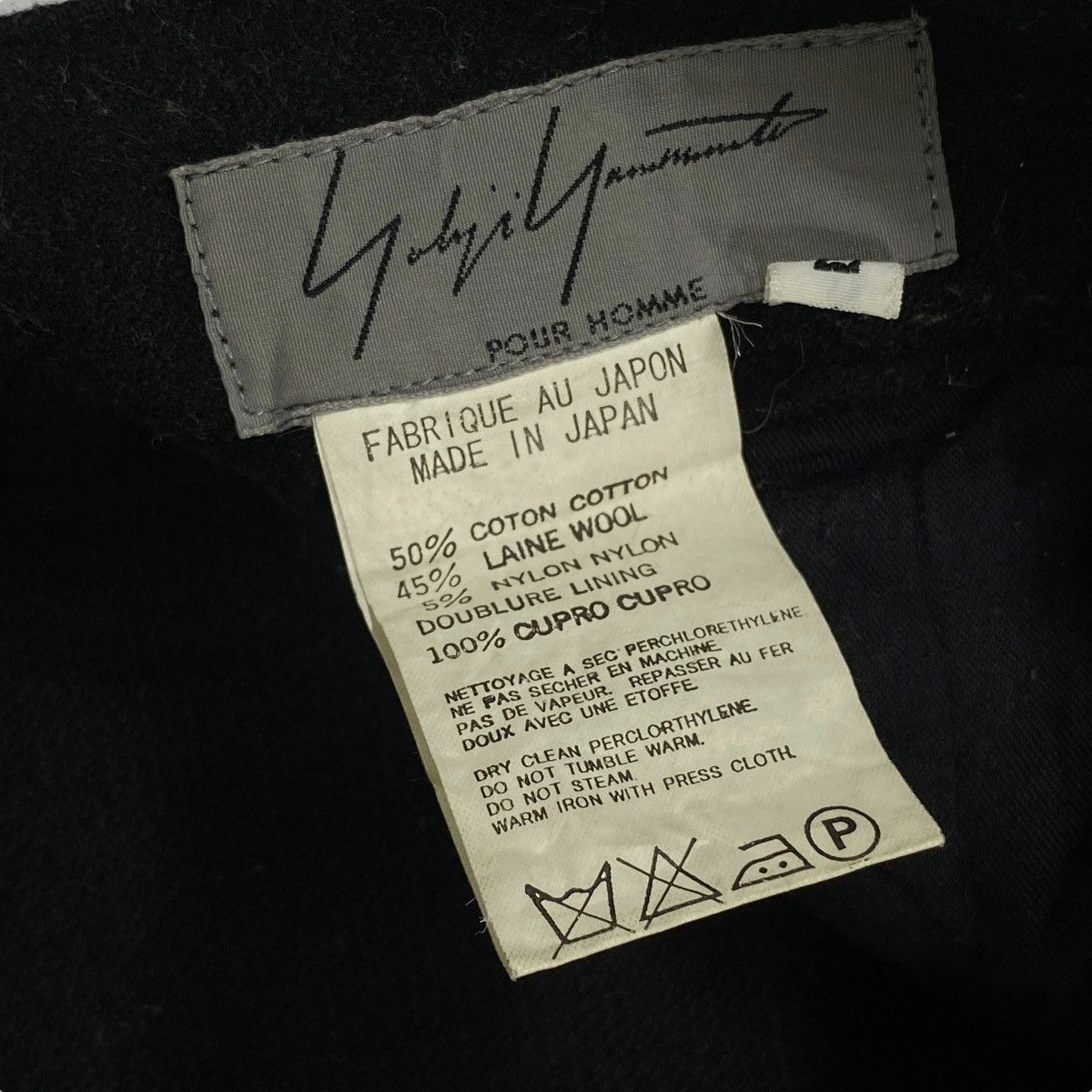 Yohji Yamamoto Vintage Yohji Yamamoto Pour Homme Cotton-Wool Painter Pants Size US 34 / EU 50 - 13 Thumbnail