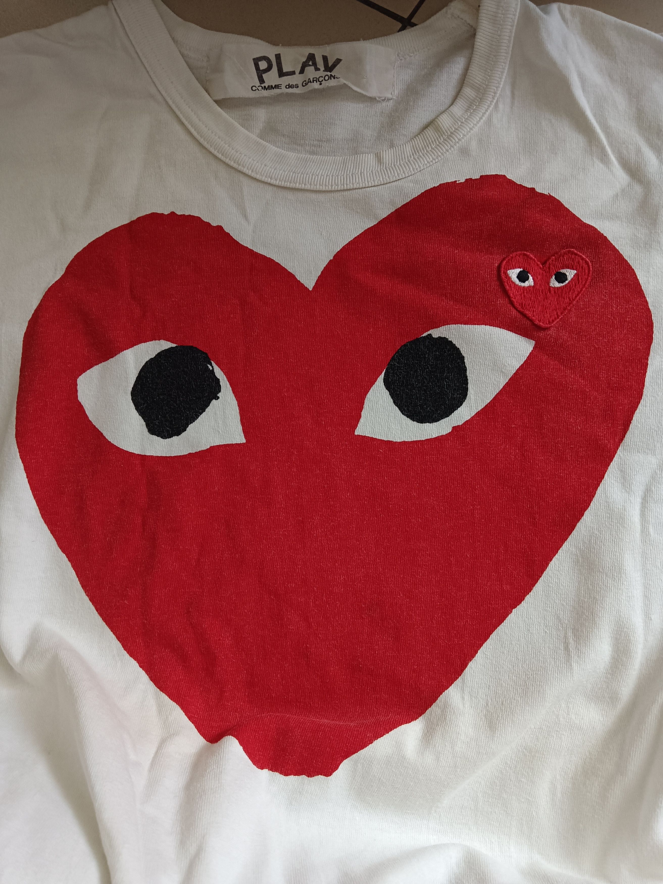 Comme des Garcons Comme Des Garcons Play Tshirt Size US M / EU 48-50 / 2 - 6 Thumbnail