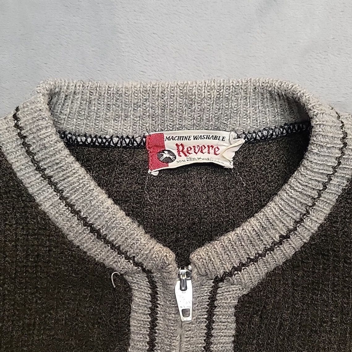 Vintage VINTAGE Revere Sweater Cardigan Mens M Green Wool 70s Full Zip Knit All Seasons Mens Size US M / EU 48-50 / 2 - 5 Thumbnail