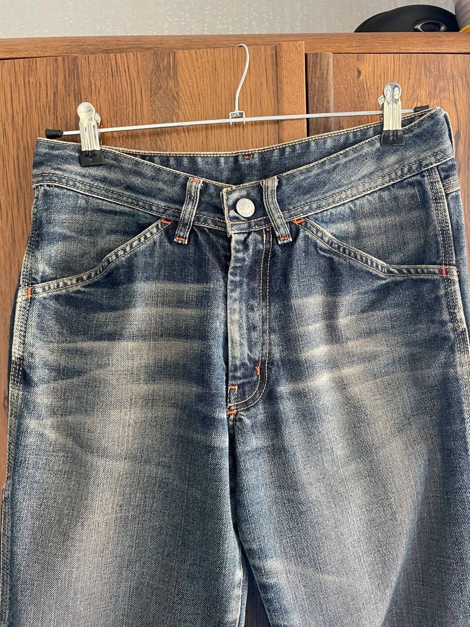 Diesel × If Six Was Nine × Japanese Brand Diesel vintage y2k faded jeans Size US 27 - 3 Thumbnail
