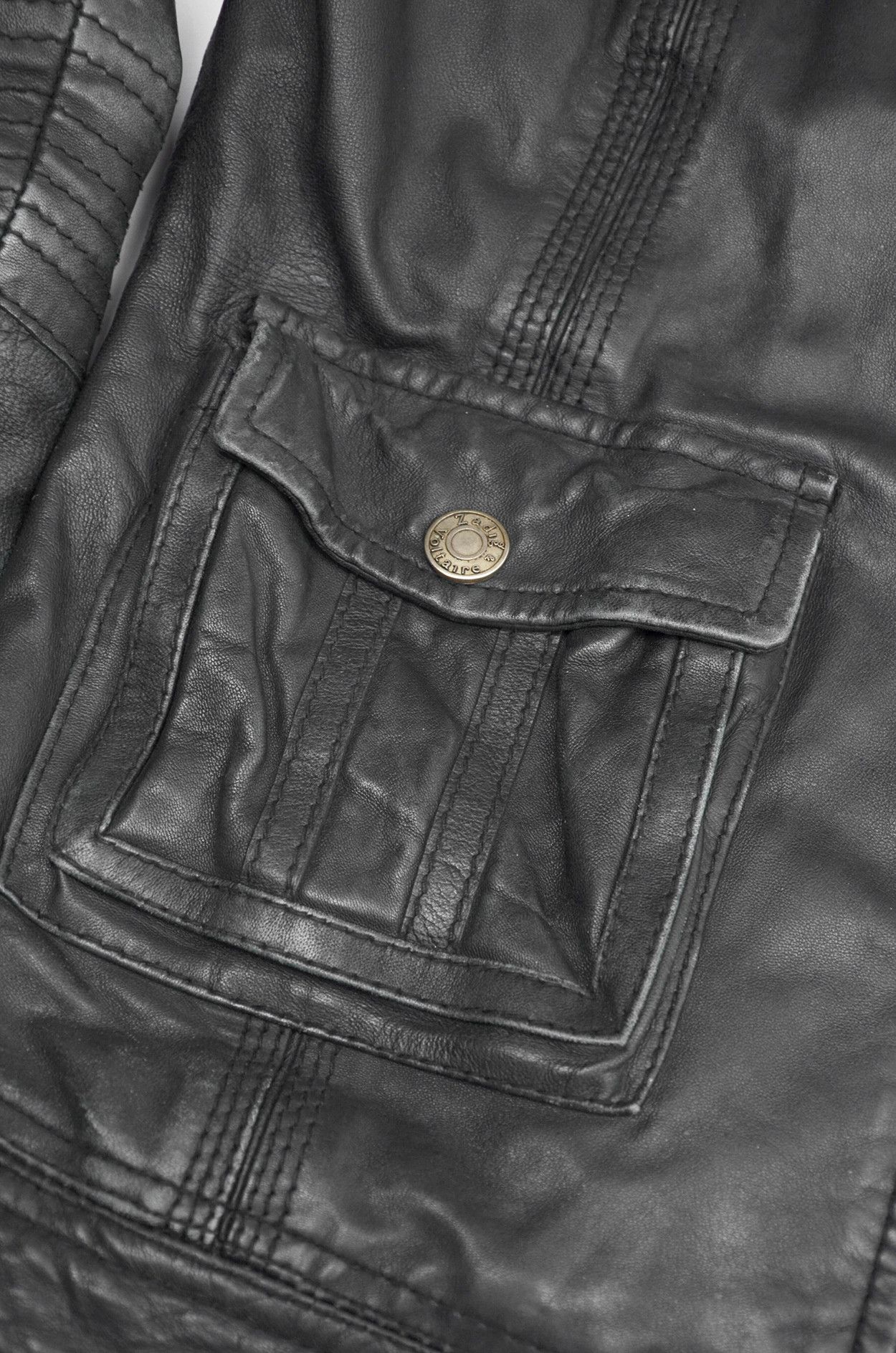 Zadig & Voltaire Zadig & Voltaire Leather Jacket – Size M Size M / US 6-8 / IT 42-44 - 7 Thumbnail