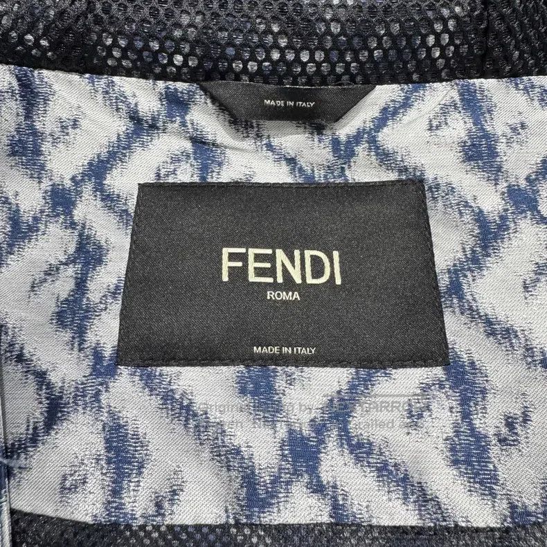 Fendi Fendi Double F Logo Embossed Dragon Print Windbreaker Size US L / EU 52-54 / 3 - 2 Thumbnail