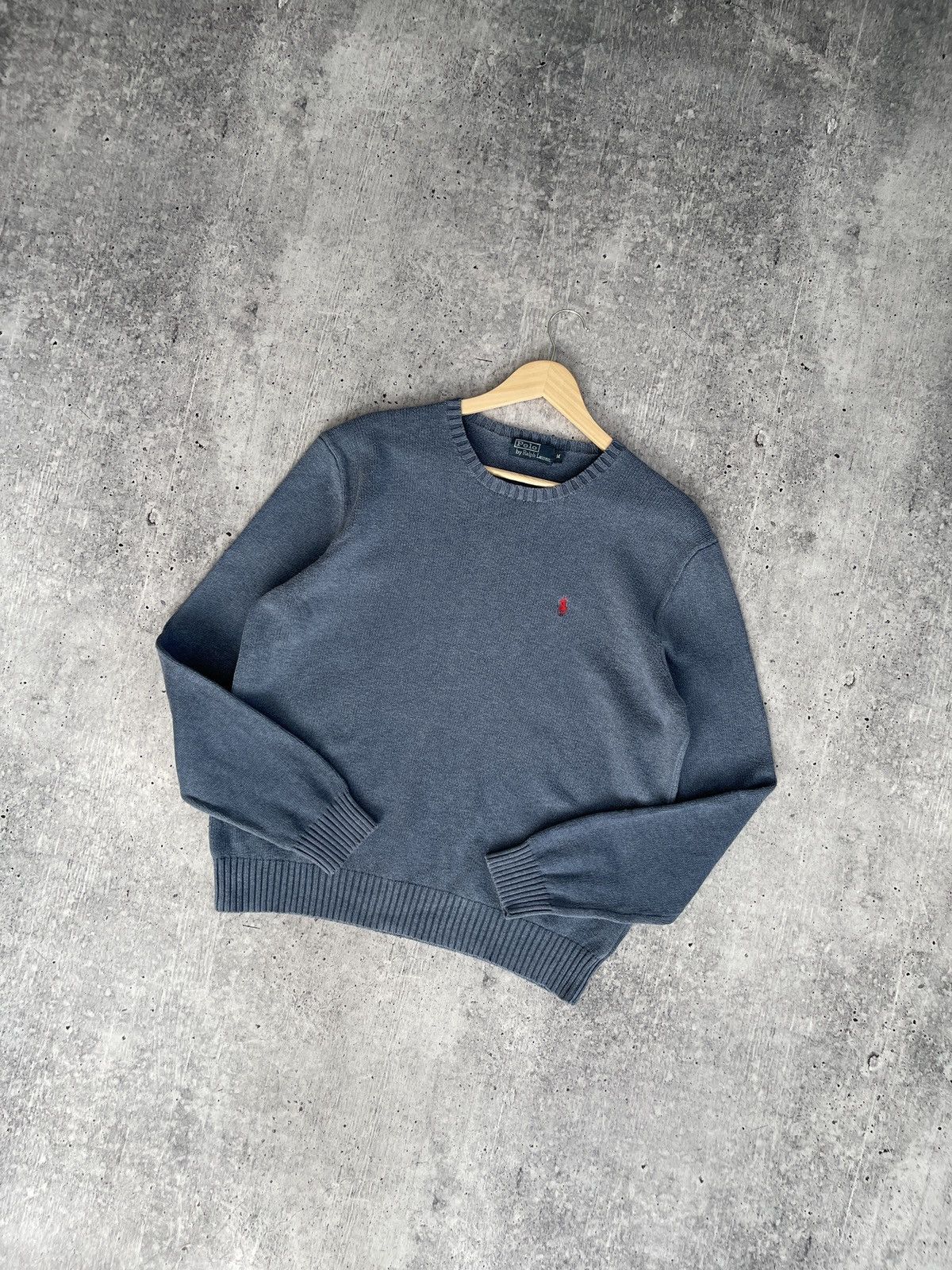 Polo Ralph Lauren × Vintage Polo Ralph Lauren 90S Knited Streetsear Sweater Pullover Size US M / EU 48-50 / 2 - 3 Thumbnail