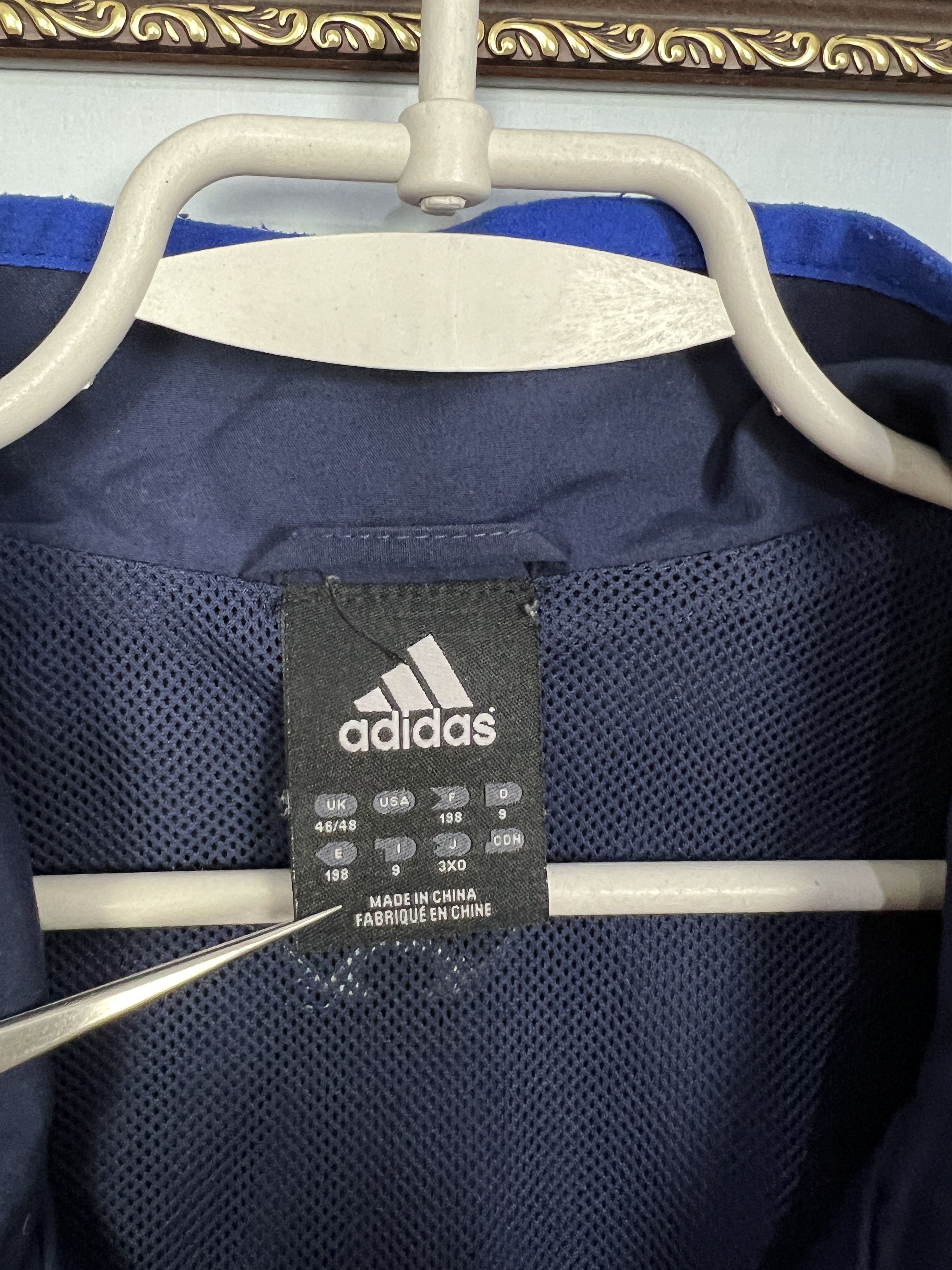 Adidas Vintage Chelsea Football Jacket Soccer Track Top Zip Rare Size US XXL / EU 58 / 5 - 8 Thumbnail
