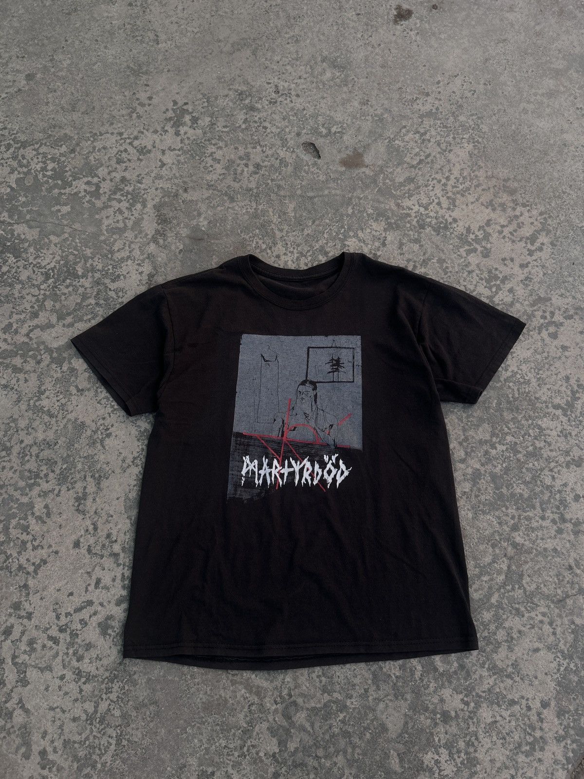 Band Tees Martyrdod band merch Swedish crustpunk blackened tshirt Size US M / EU 48-50 / 2 - 1 Thumbnail