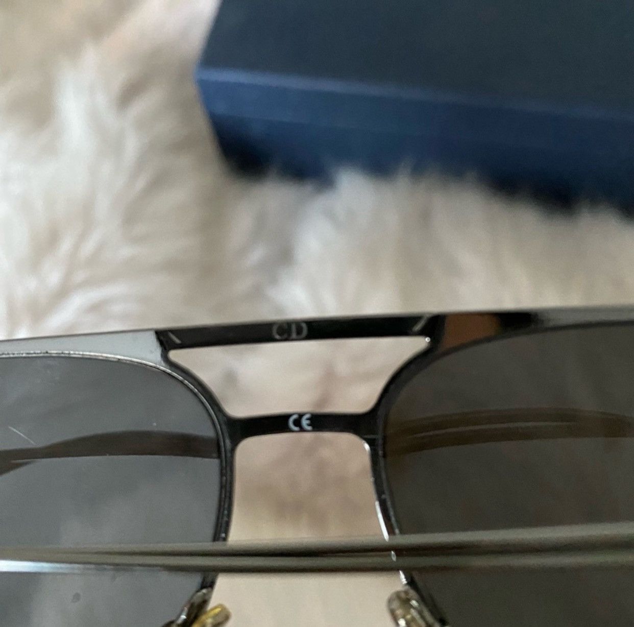 Dior DIOR HOMME AVIATORS HEDI SLIMANE STYLE Size ONE SIZE - 4 Thumbnail