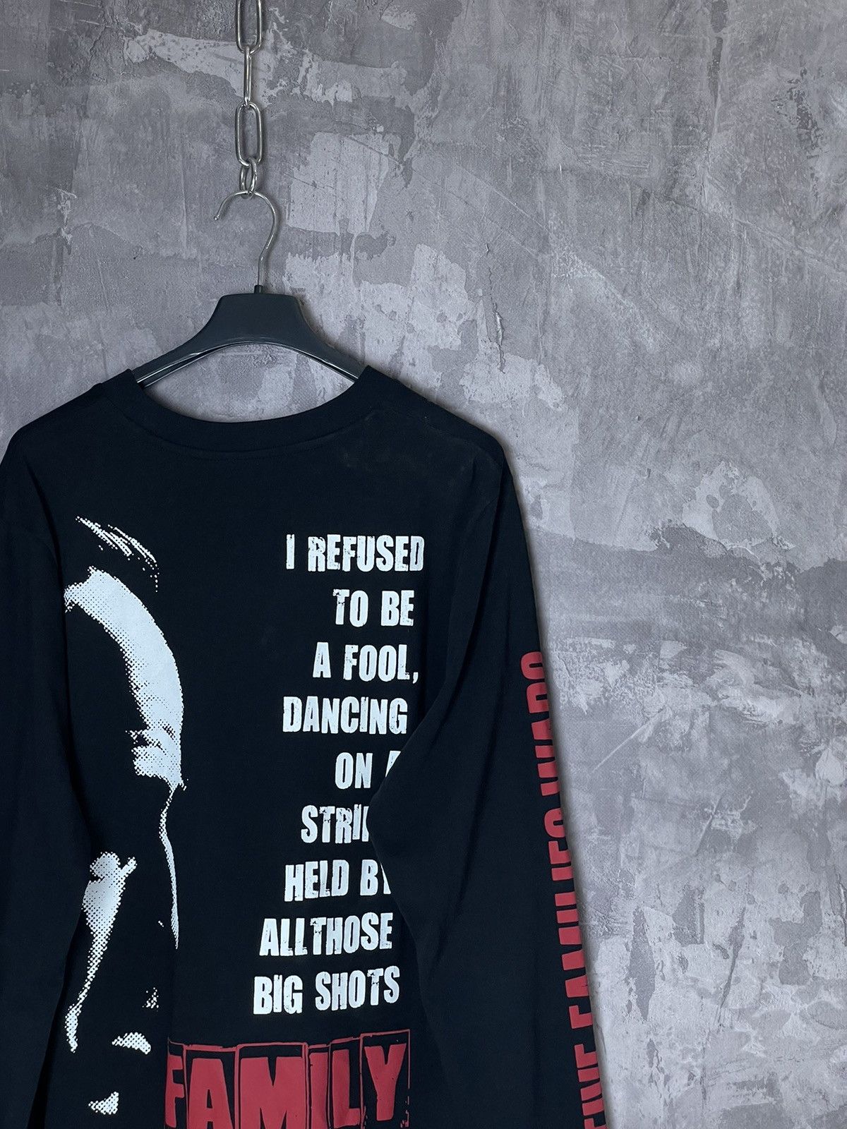 Other Vintage The God Father Overprint Logo Longsleeve Size US M / EU 48-50 / 2 - 4 Thumbnail