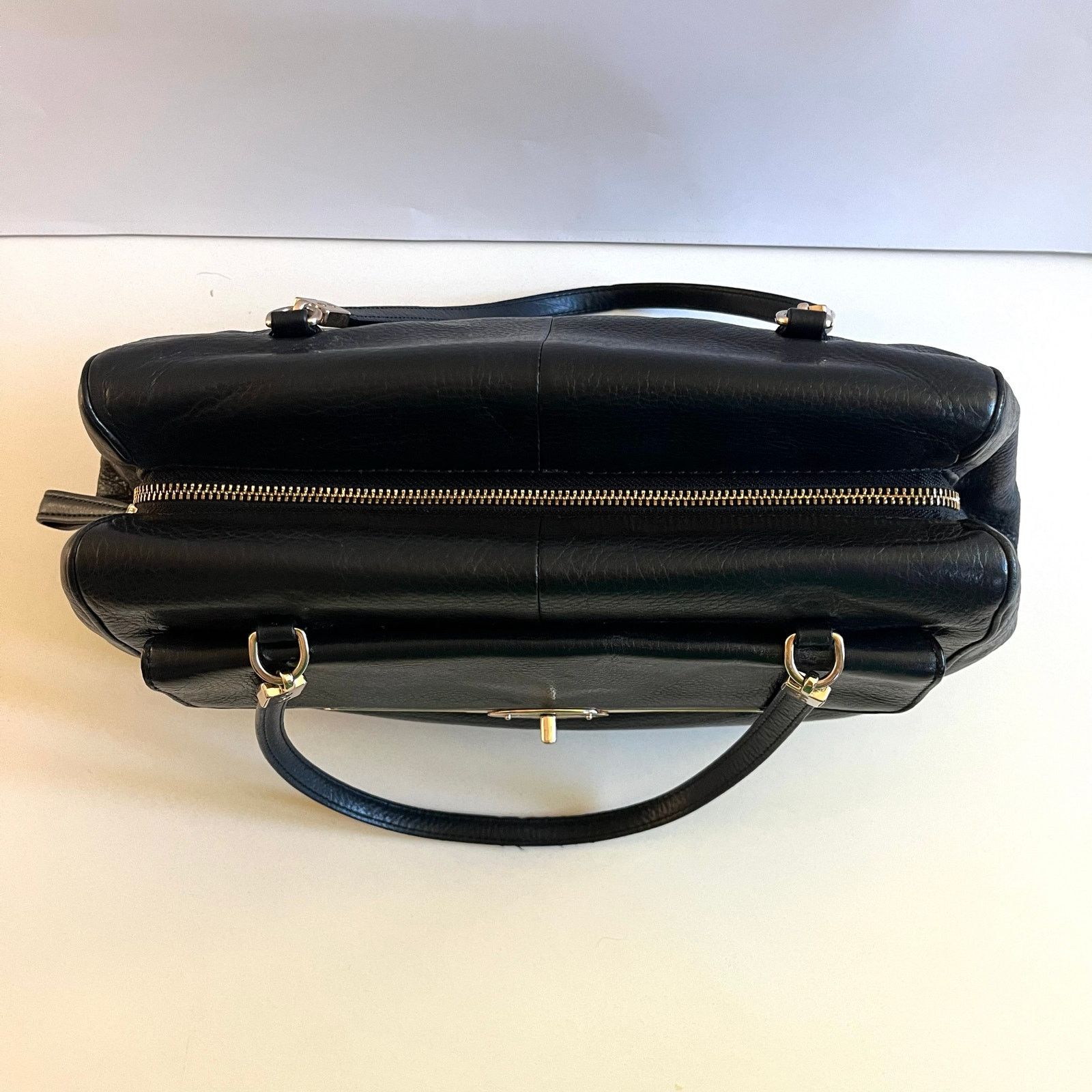 Coach COACH Madison Black Soft Leather, Madeline East West Satchel Size ONE SIZE - 11 Thumbnail