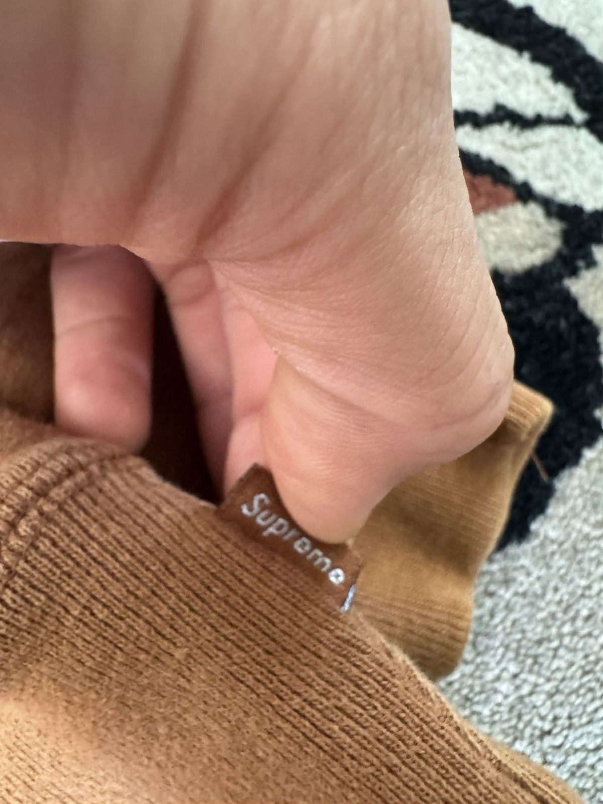 Supreme Supreme Arabic Brown Hoodie Vintage Size US XL / EU 56 / 4 - 4 Thumbnail