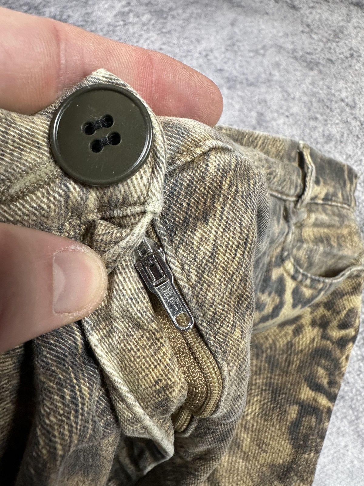 Vintage Y2K Leopard Pants 90s Avant Garde Streetwear ALT Women M Size 28" / US 6 / IT 42 - 6 Thumbnail