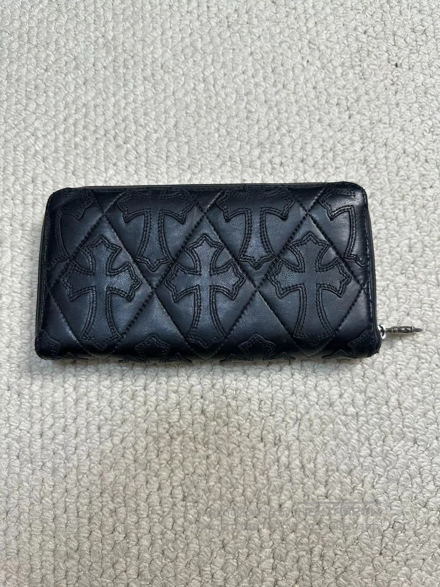 Chrome Hearts Chrome Hearts Full Cross Leather Wallet. Size ONE SIZE - 2 Thumbnail