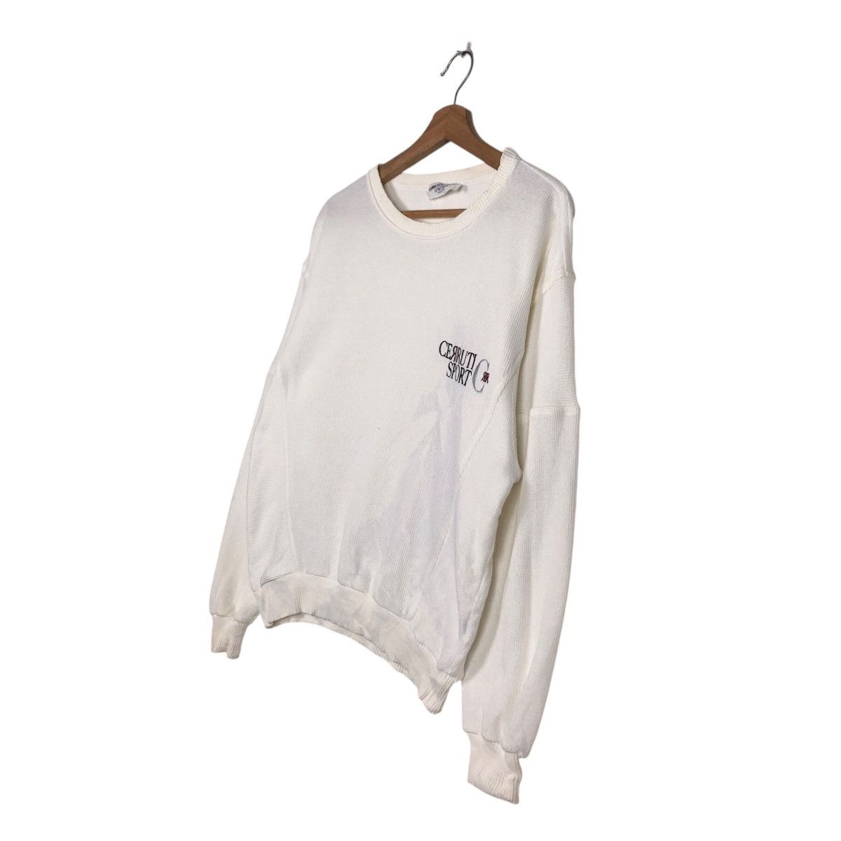 Japanese Brand × Vintage Vintage Sweatshirt Cerruti 1881 Sport by Nino Cerruti Italy Size US M / EU 48-50 / 2 - 3 Thumbnail