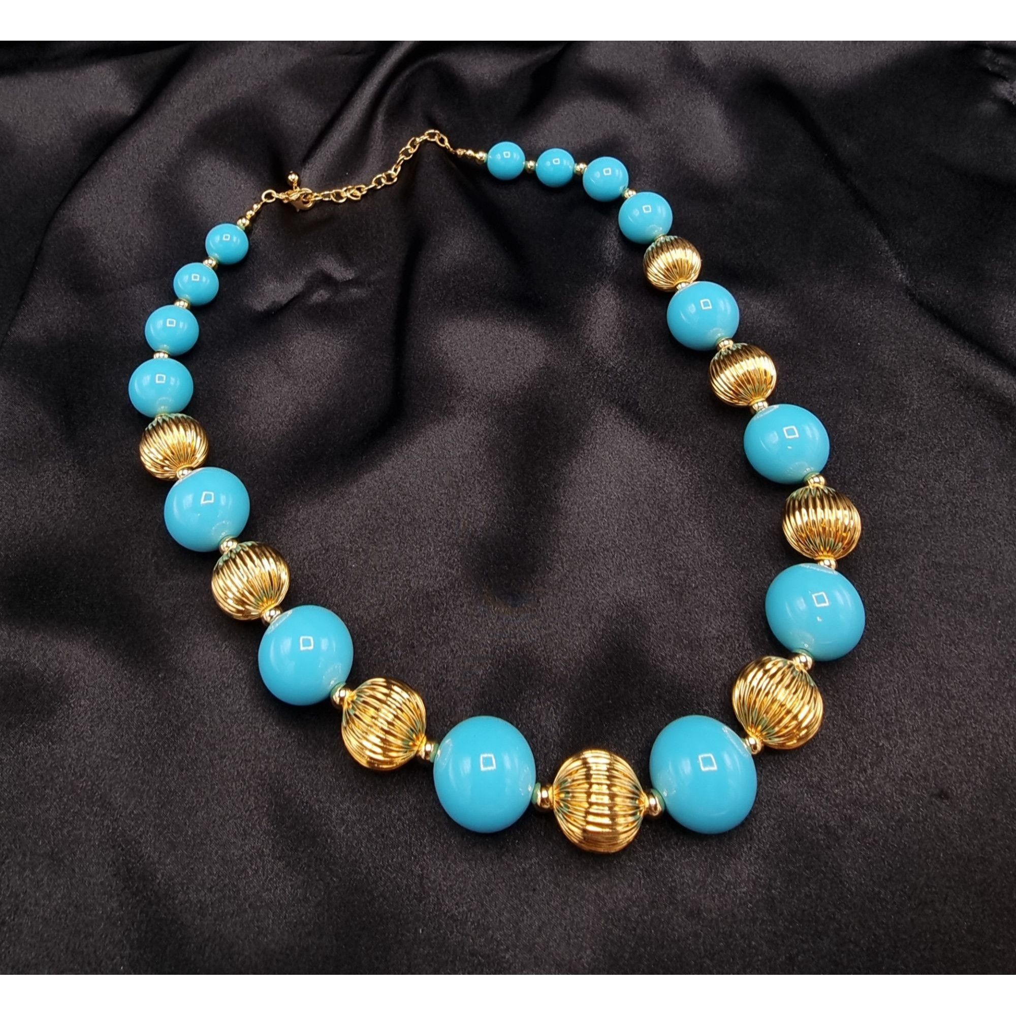 Joan Rivers Vintage Early 2000's Joan Rivers Signed Large Beaded Necklac Size ONE SIZE - 1 Thumbnail