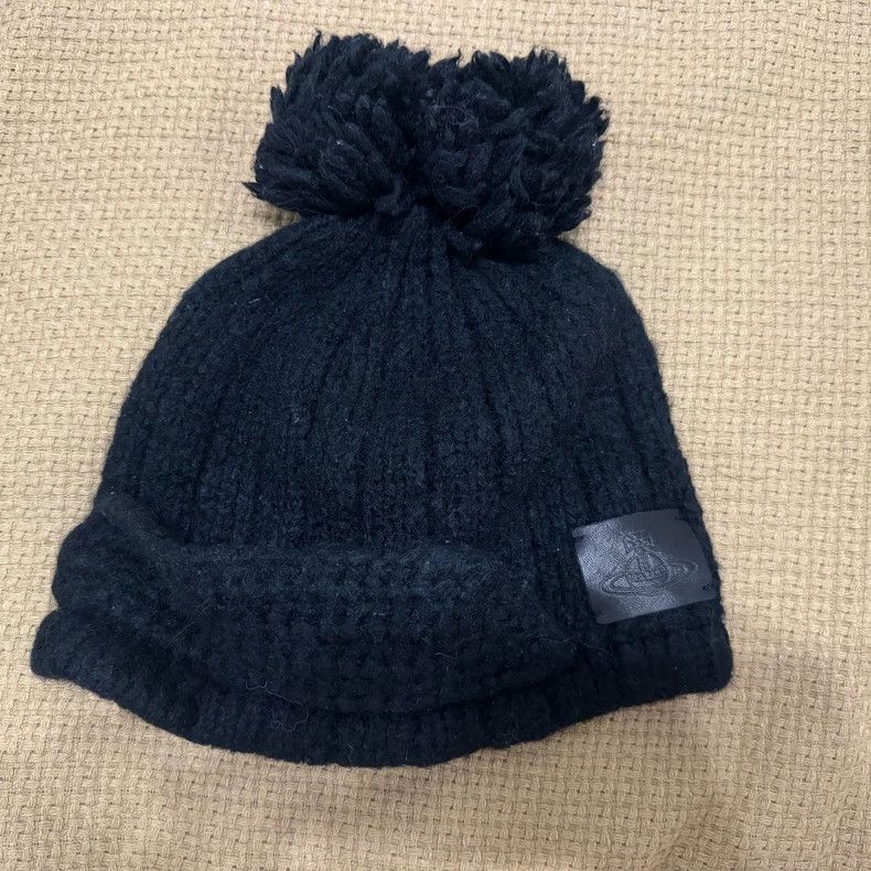 Vivienne Westwood Vivienne Westwood Autumn/winter black knit cap Size ONE SIZE - 1 Thumbnail