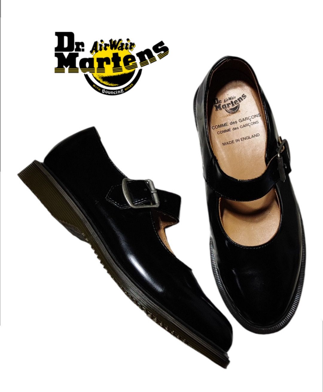 Comme des Garcons COMME des GARCONS × Dr.Martens Mary Jane Shoes Size US 8 / IT 38 - 2 Thumbnail