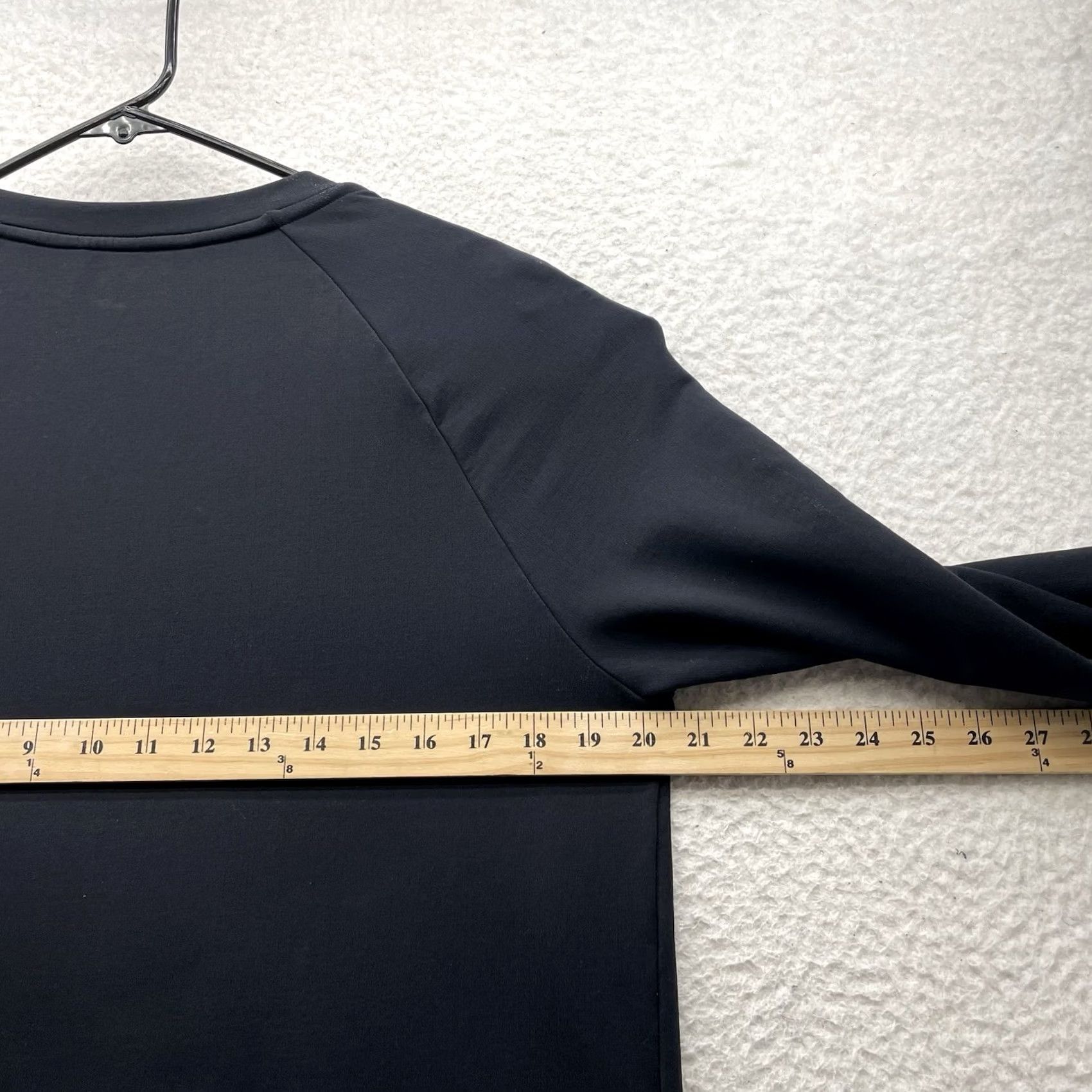 Athleta Athleta Dress Sweatshirt Black Medium M Oversized Comfy Warm Snappy Sleeve Size M / US 6-8 / IT 42-44 - 5 Thumbnail