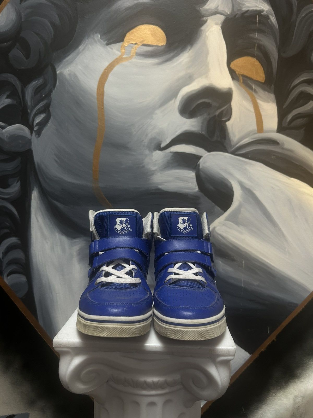 Vlado Footwear Blue High Top Vlados Size US 11 / EU 44 - 1 Thumbnail