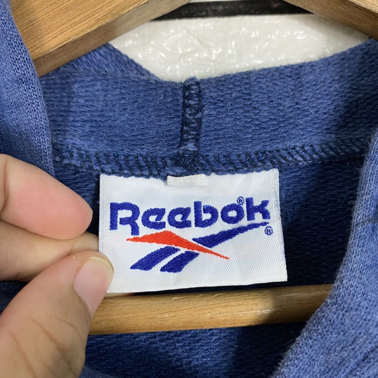 Vintage 📌Vintage Hoodie Sweatshirt Pull Over Reebok Big Logo Size US L / EU 52-54 / 3 - 17 Thumbnail
