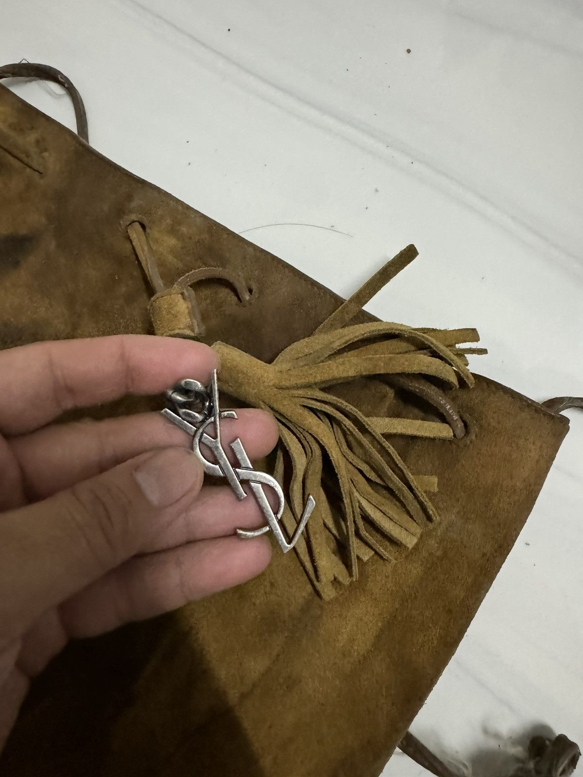 Saint Laurent Paris × Yves Saint Laurent YVES SAINT LAURENT SHOULDER BAG Size ONE SIZE - 10 Thumbnail