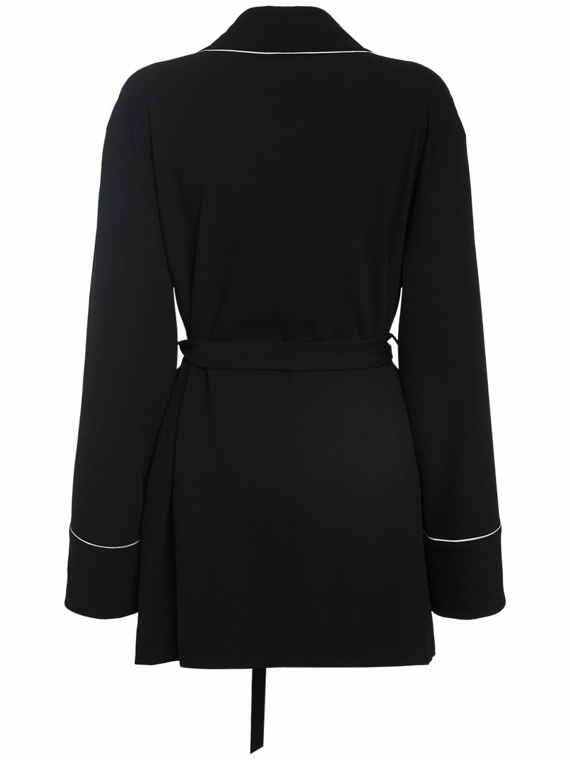 Dolce & Gabbana o1y0825 Trench Coat in Black Size S / US 4 / IT 40 - 2 Thumbnail