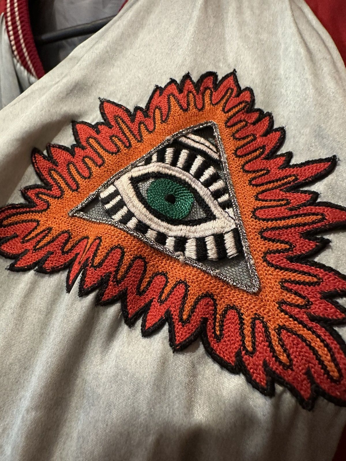 Gucci Gucci illuminati Silk/Viscose Bomber Size US M / EU 48-50 / 2 - 7 Thumbnail