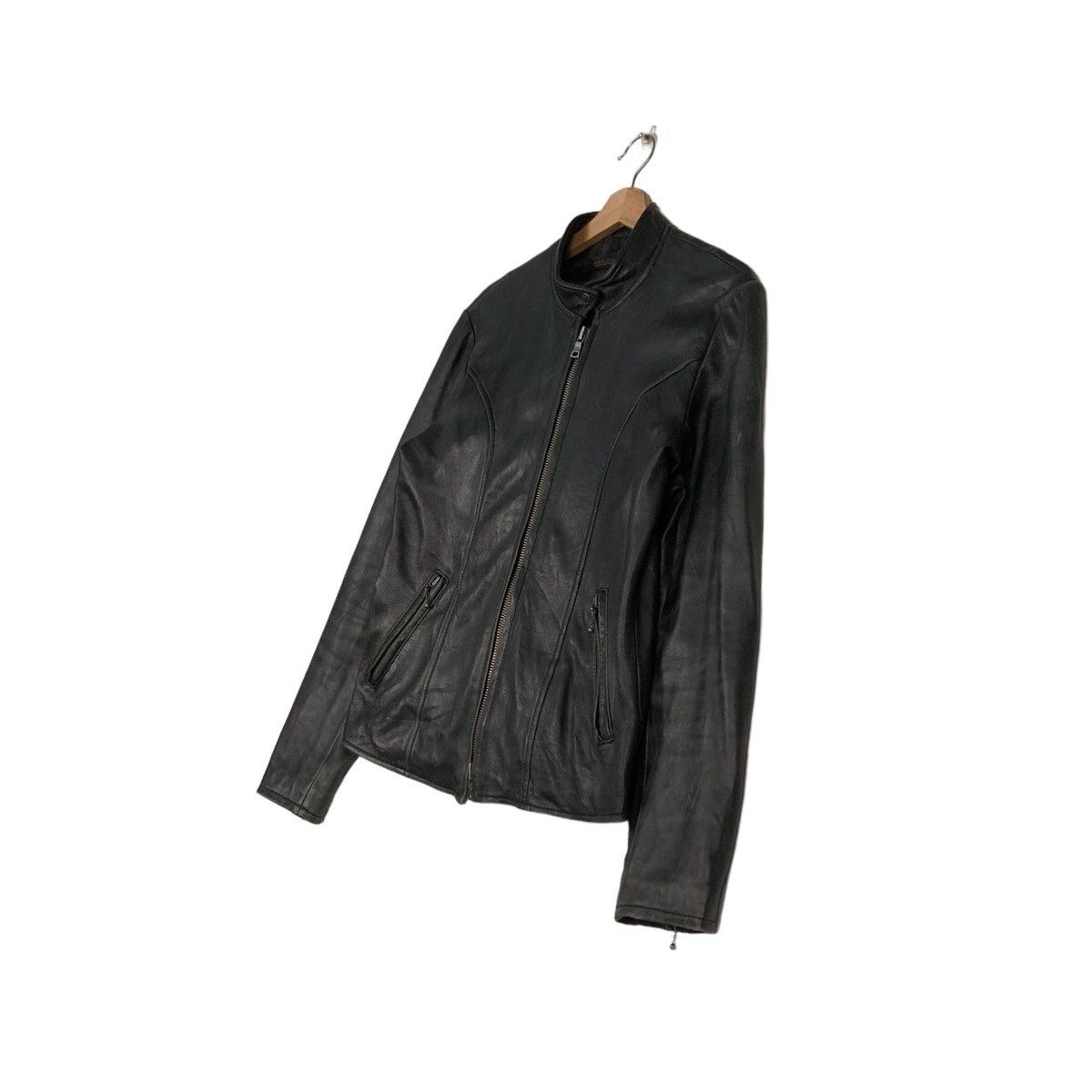 Japanese Brand 🔥Vintage Soft Leather Biker Jacket Analogue Japan Made Size US M / EU 48-50 / 2 - 2 Thumbnail
