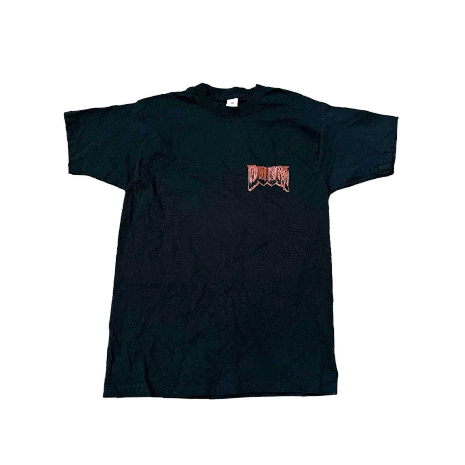 Fruit Of The Loom Vintage 1993 Doom Video Game All Hell’s Breaking Loose T‑Shirt 90s Promo Tee Size US L / EU 52-54 / 3 - 1 Thumbnail