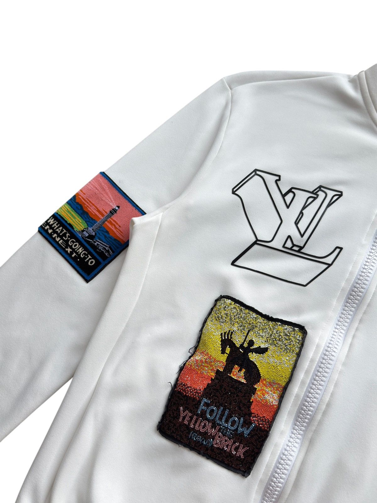 Louis Vuitton Louis Vuitton Virgil Ablogh Runway SS19 Rhinestone Jacket Size US M / EU 48-50 / 2 - 7 Thumbnail
