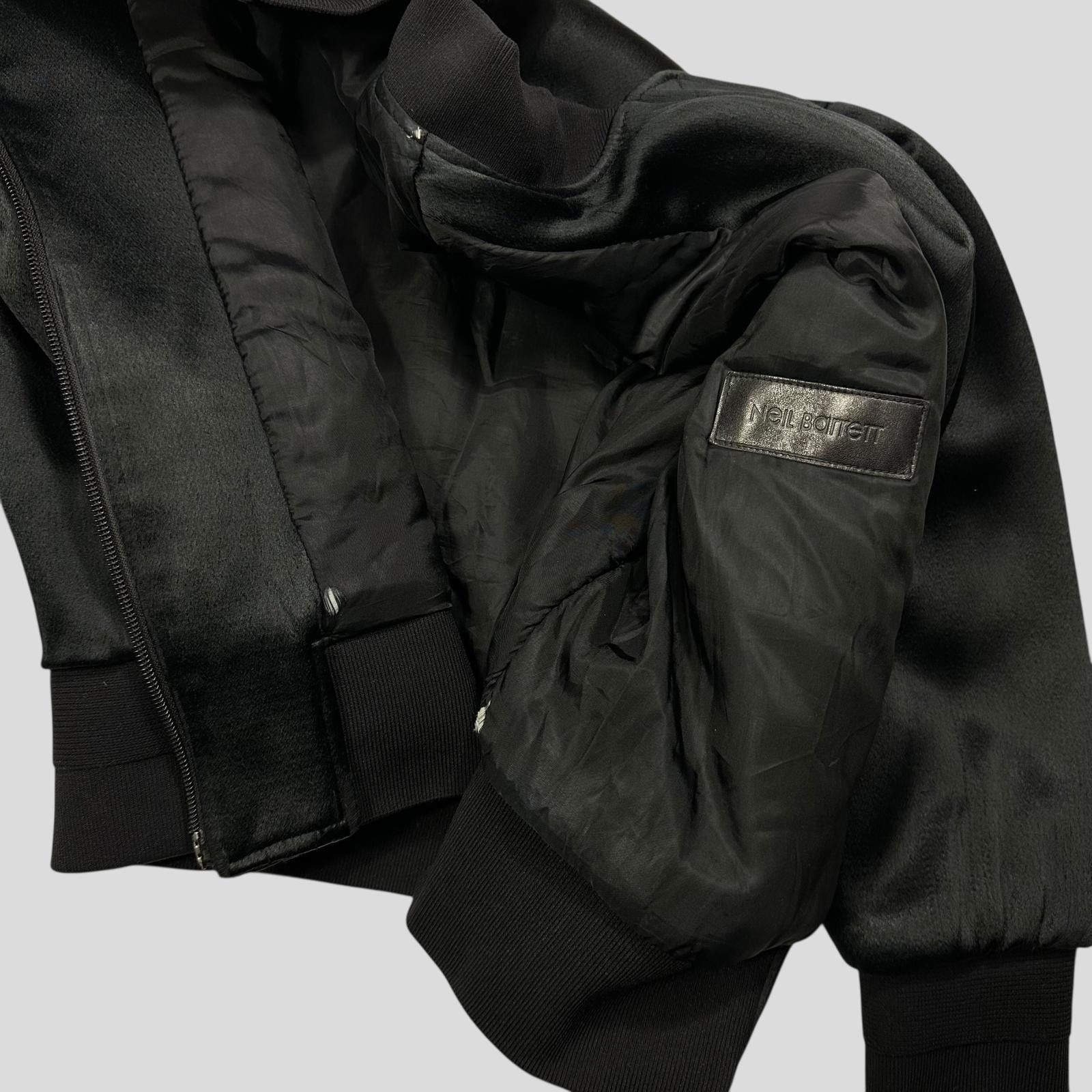 Neil Barrett Neil Barrett Textured Viscose Padded Bomber Jacket - S/M Size US S / EU 44-46 / 1 - 6 Thumbnail
