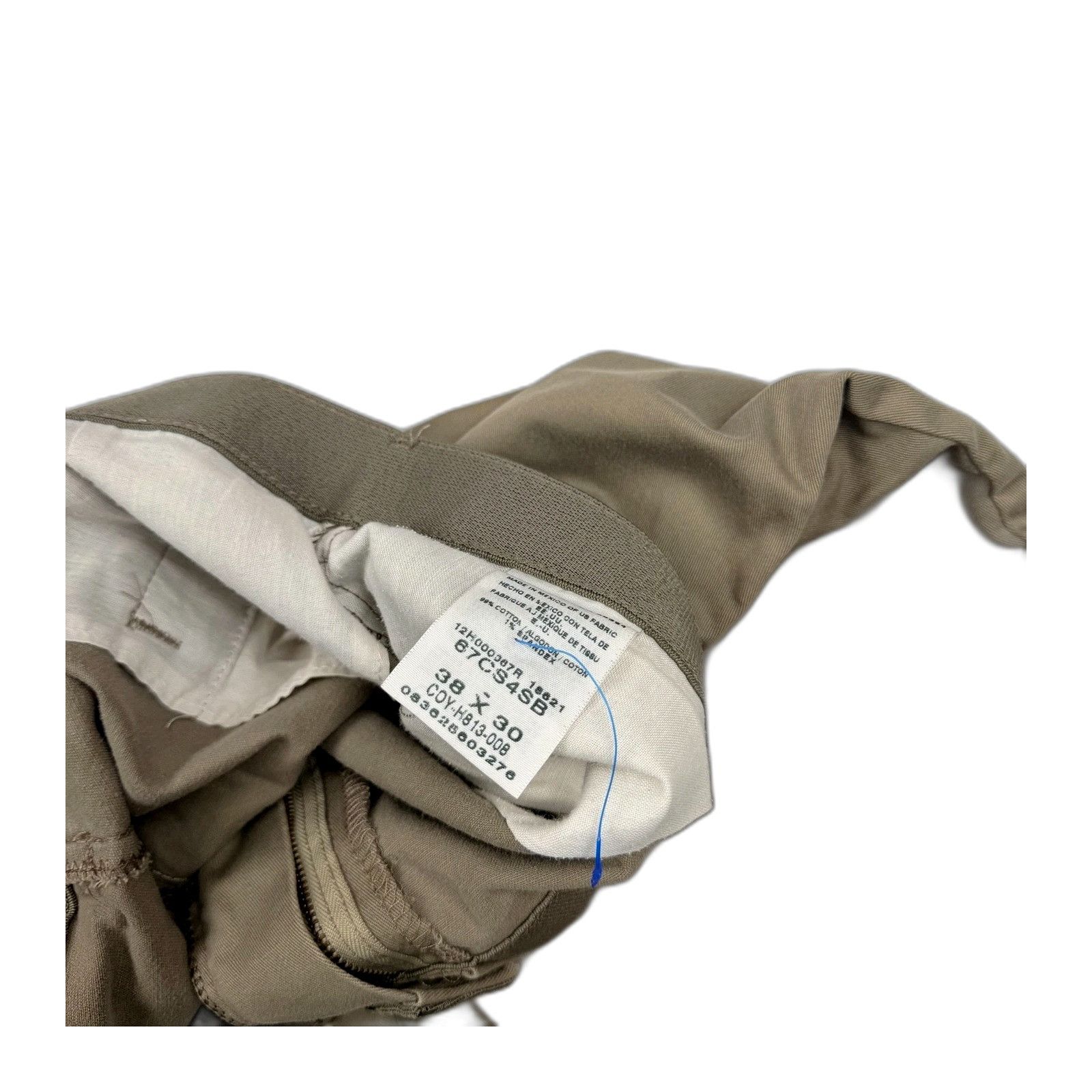 Wrangler Wrangler 38x30 Khaki Comfort Solutions Series Flat Front Str Size US 38 / EU 54 - 2 Thumbnail