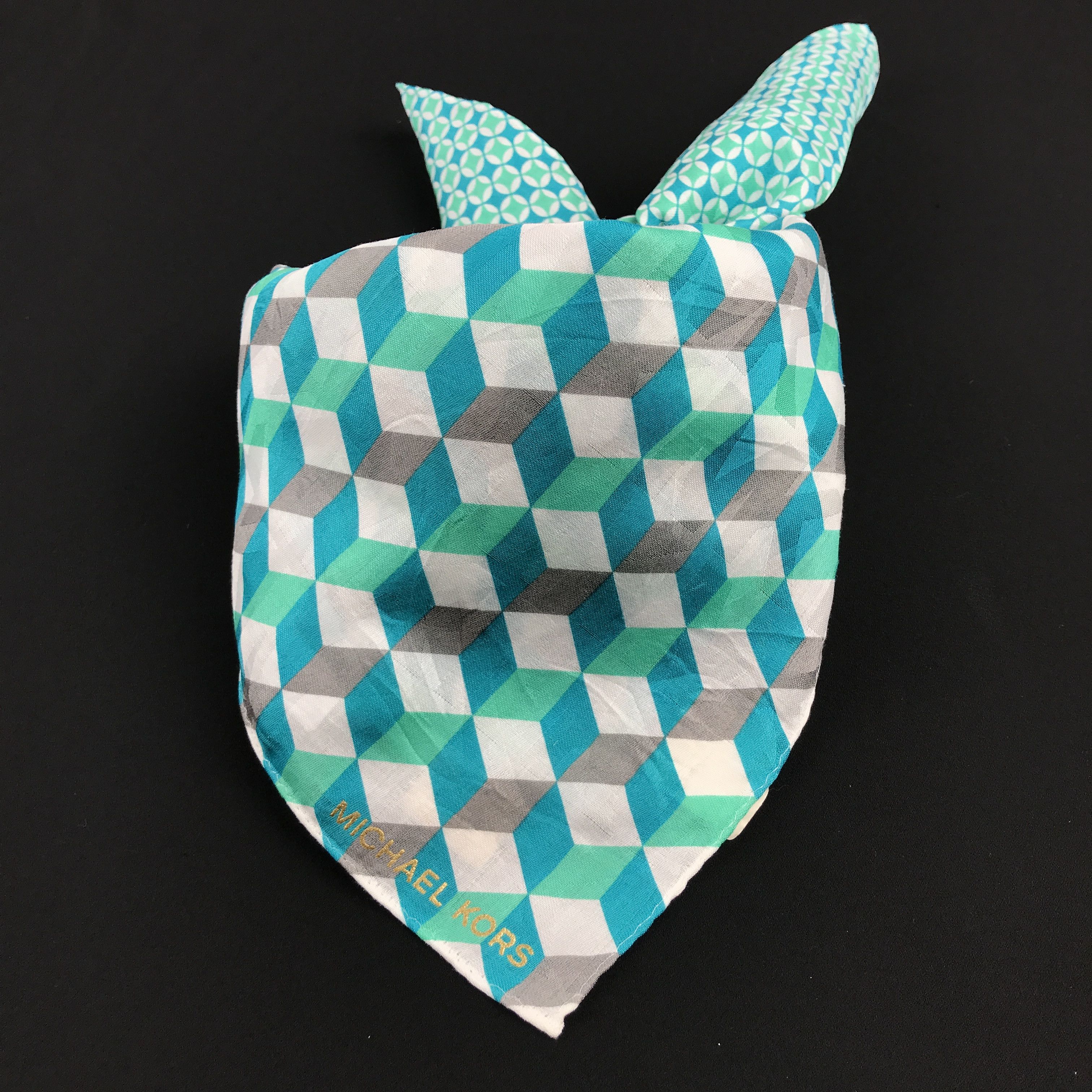 Designer × Michael Kors × Vintage Vintage Michael Kors Bandana Neckerchief Handkerchief Size ONE SIZE - 4 Thumbnail