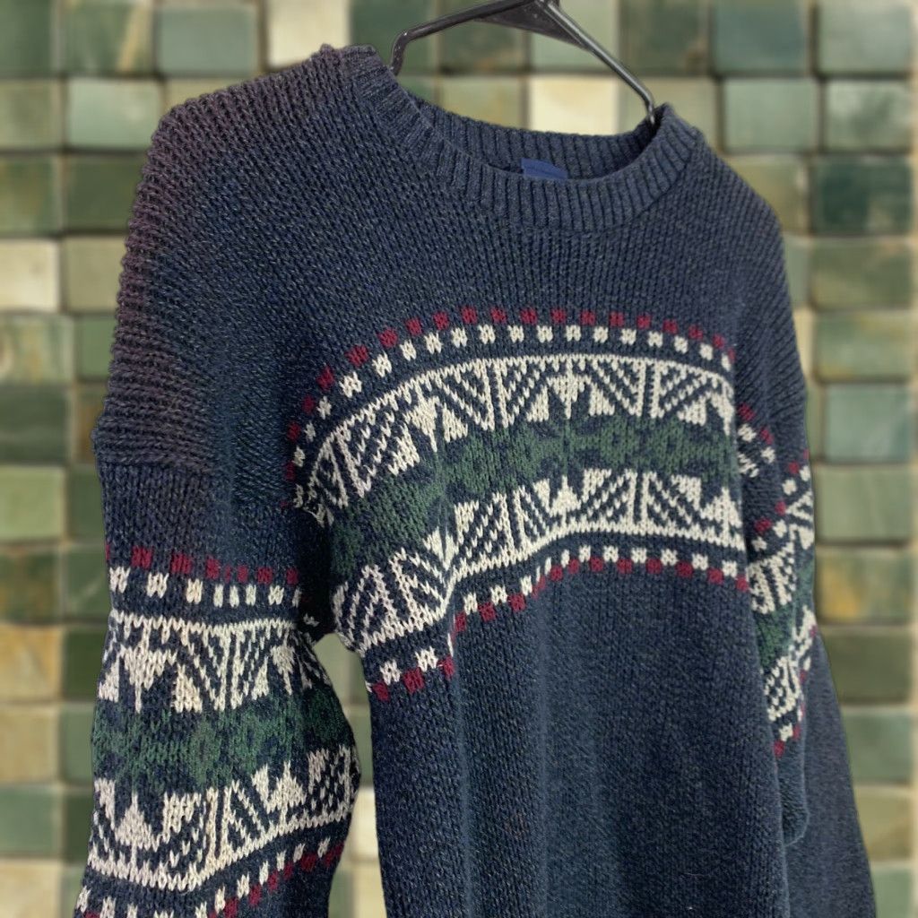 Cherokee Y2K 90s Cherokee Fair Isle Nordic Snowflake Grunge Sweater Womens Large Size L / US 10 / IT 46 - 1 Thumbnail