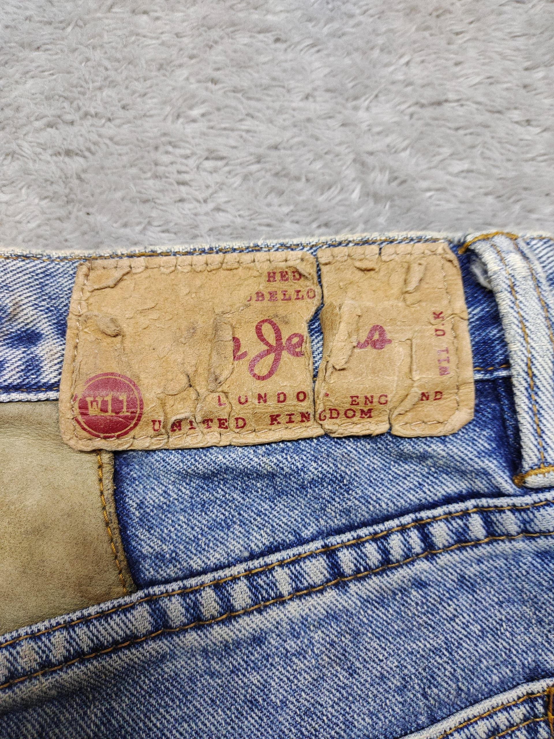 Pepe Jeans VINTAGE DISTRESSED PEPE JEANS LONDON BLUE DENIM JEANS Size US 30 / EU 46 - 12 Thumbnail
