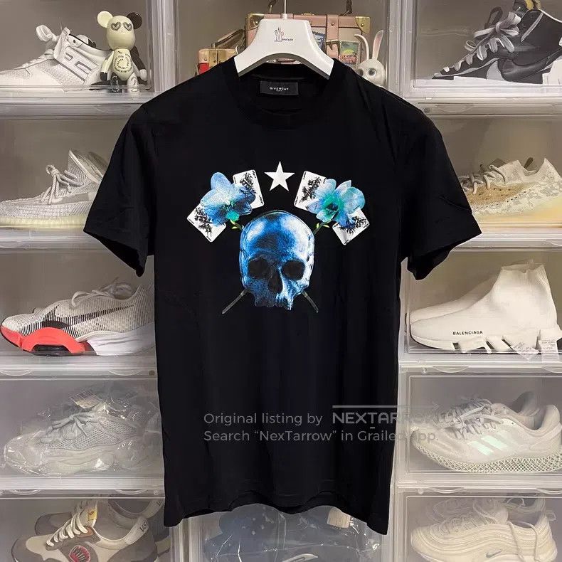 Givenchy Givenchy Men's Printed Short Sleeve T-Shirt Size US S / EU 44-46 / 1 - 1 Thumbnail