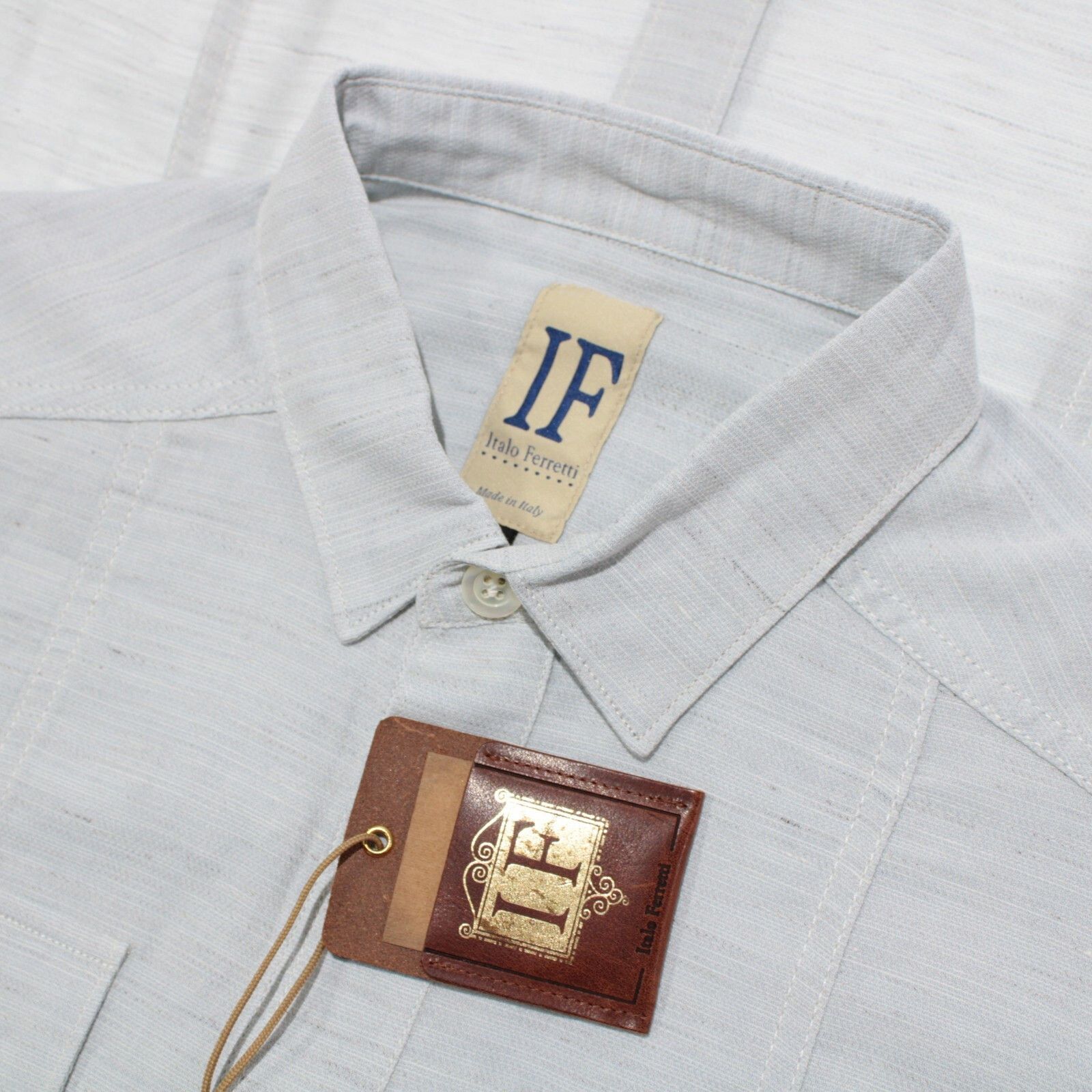 Other Italo Ferretti New with tags Shirt Size L US In Blue Size US L / EU 52-54 / 3 - 1 Thumbnail