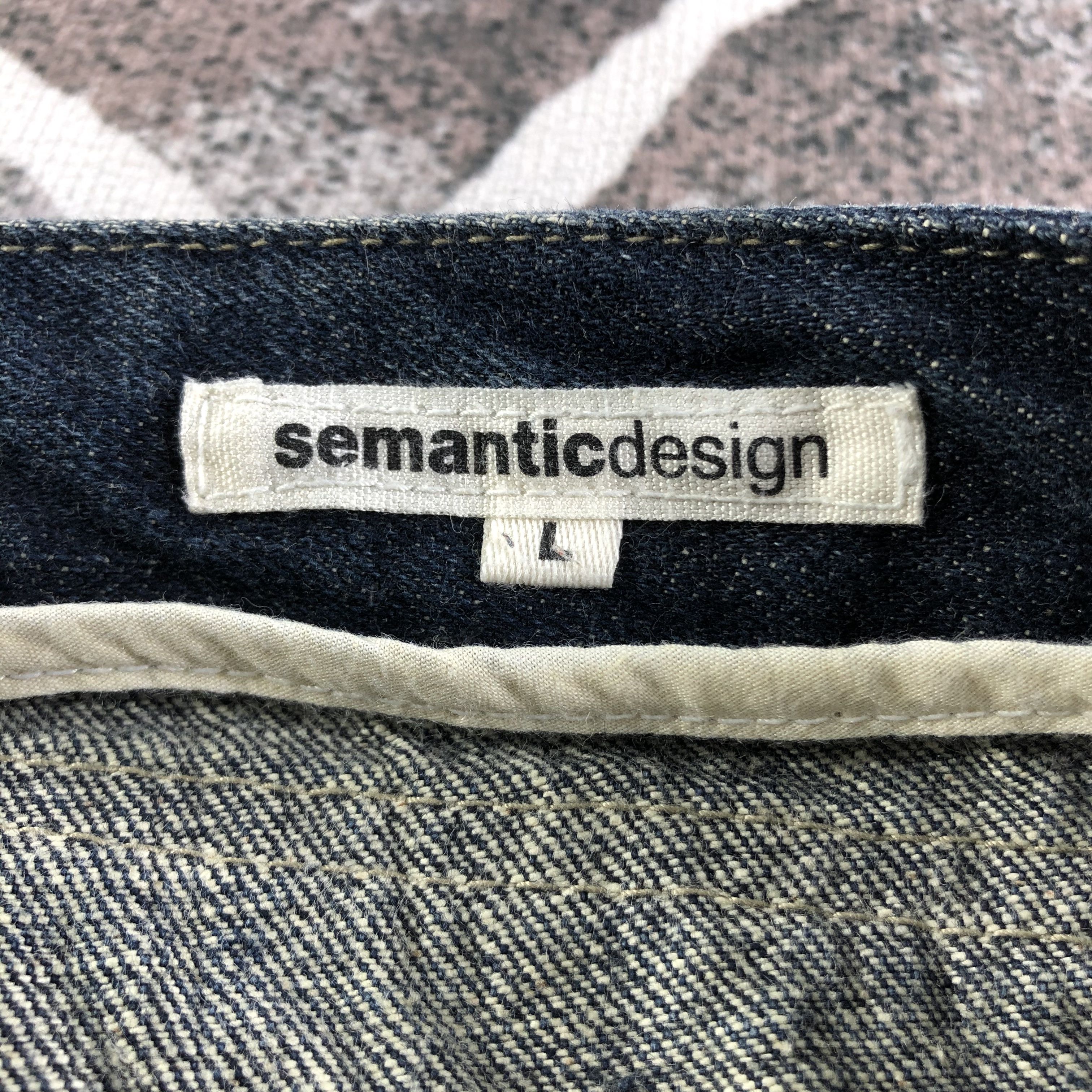 semanticdesign Semantic Design Zipper Pocket Flare Jeans KJ2126 Size US 32 / EU 48 - 8 Thumbnail
