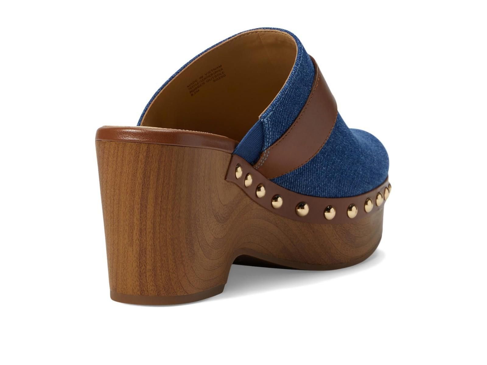 Michael Kors Michael Kors Rye Denim Platform Clog Shoes Slip On 7.5 M NIB Size US 7.5 / IT 37.5 - 2 Thumbnail