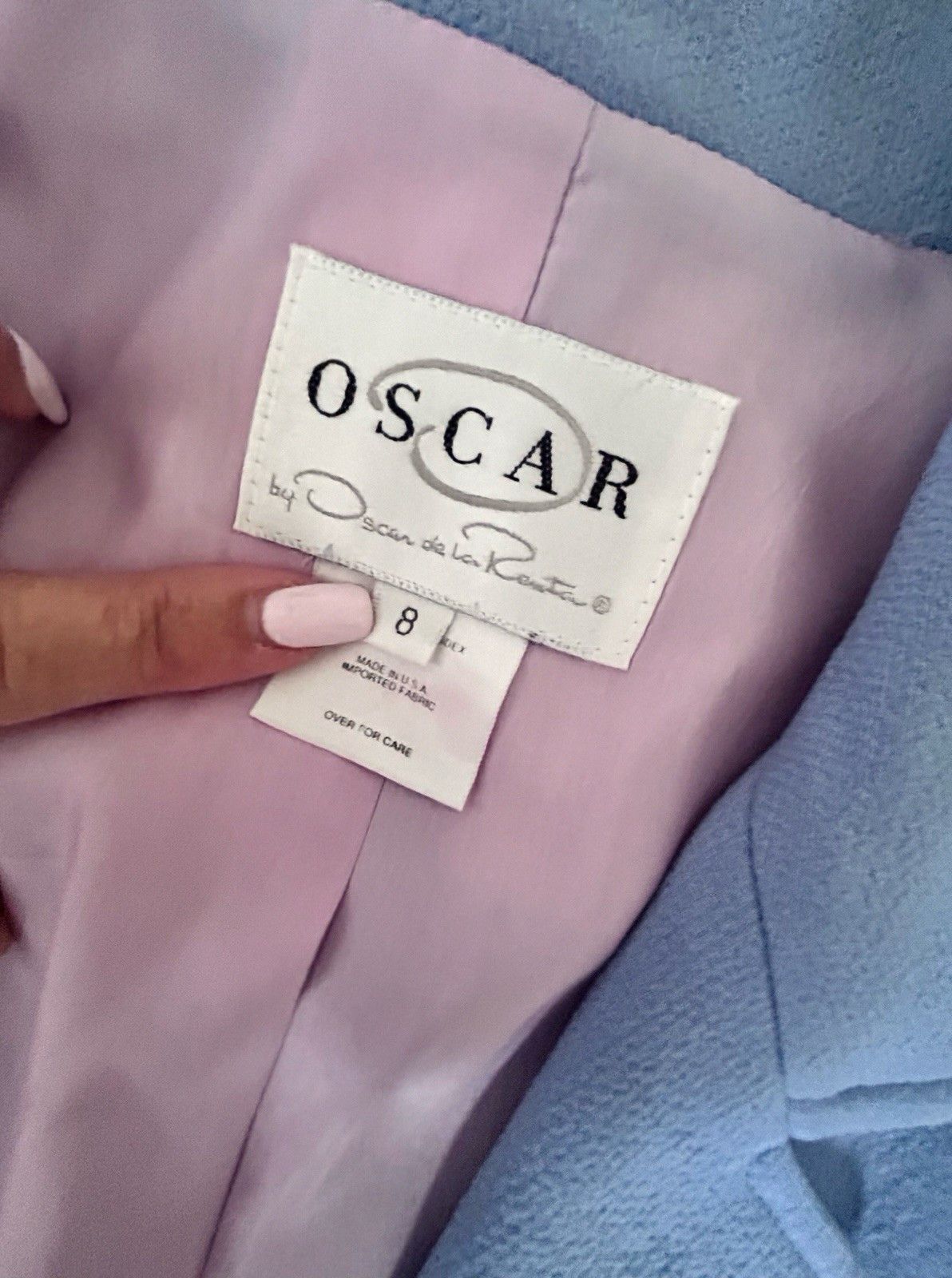 Oscar De La Renta OSCAR DE LA RENTA Womens designer Blazer y2k timeless Size M / US 6-8 / IT 42-44 - 11 Thumbnail