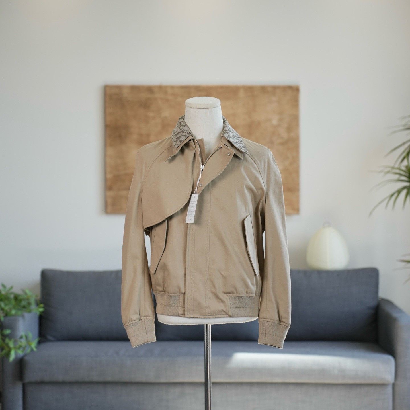Dior Dior Beige Light Jacket s Men Size US S / EU 44-46 / 1 - 1 Thumbnail