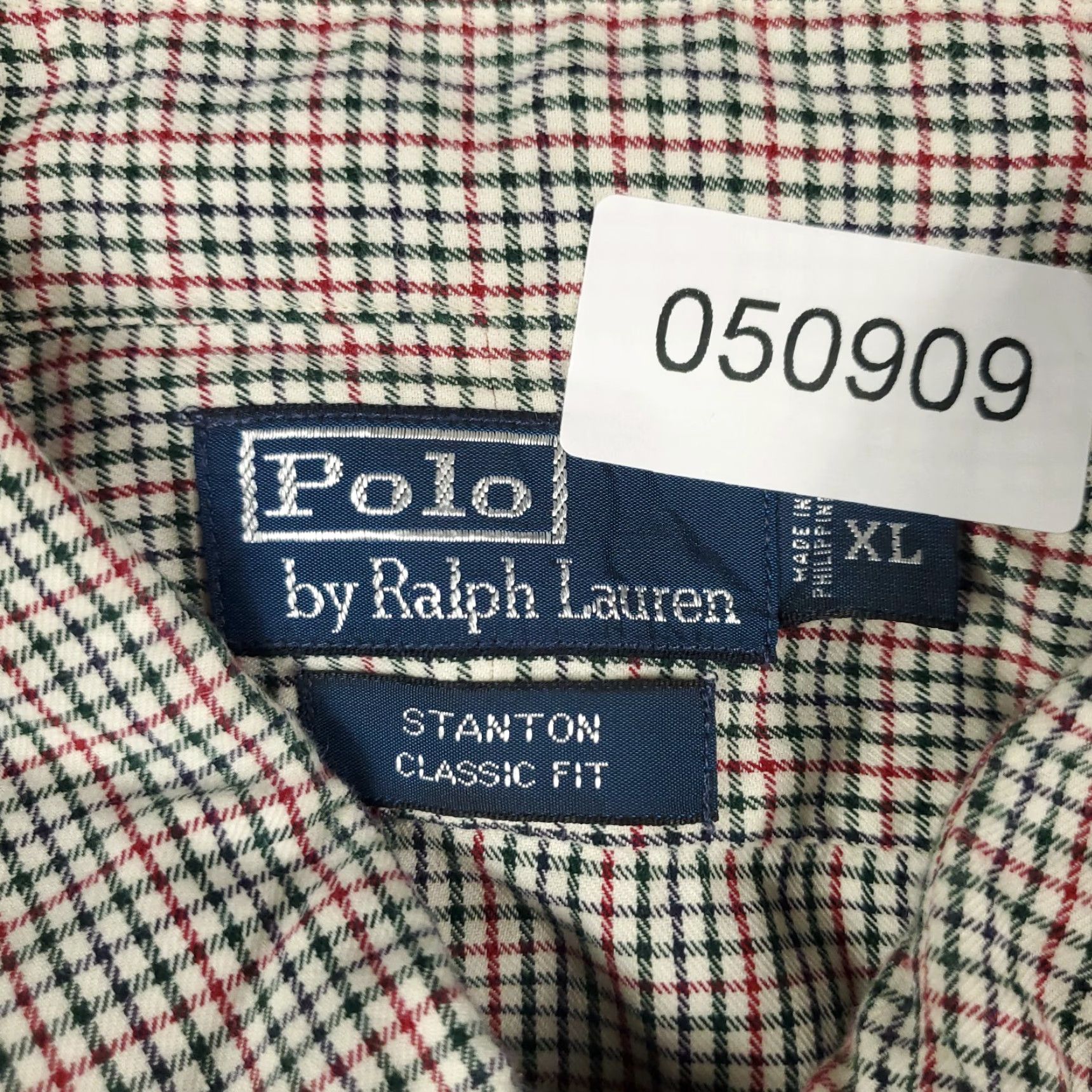 Ralph Lauren Ralph Lauren Shirt Mens XL Red Green Check Pony Button-Up Long Sleeve Size US XL / EU 56 / 4 - 7 Thumbnail