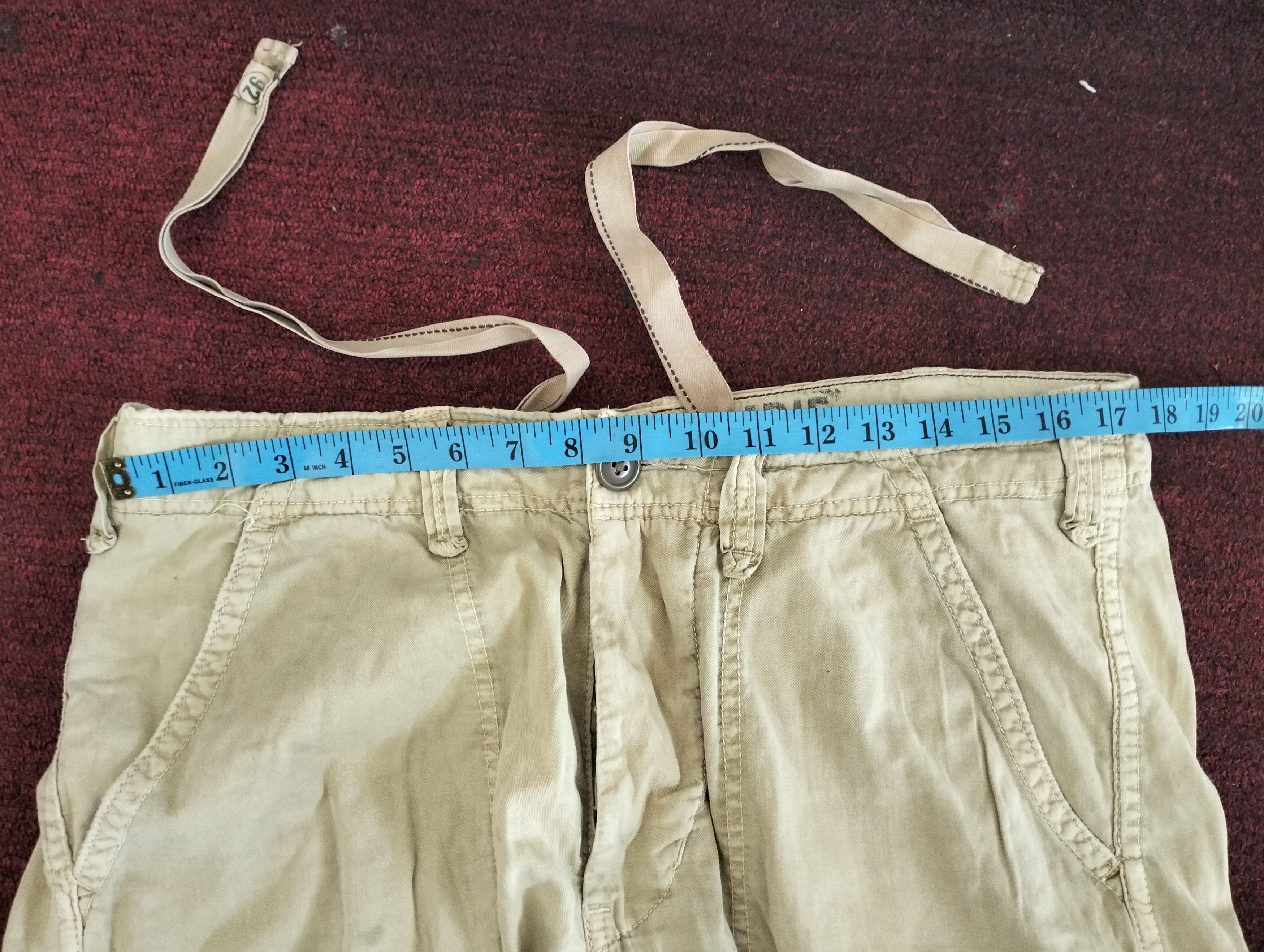Abercrombie & Fitch Abercrombie Cargo pants Size US 36 / EU 52 - 4 Thumbnail