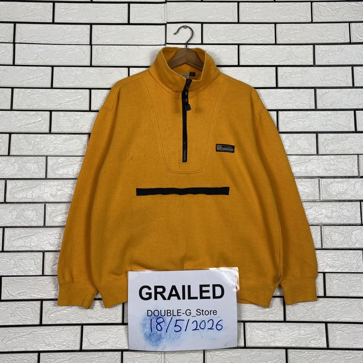Japanese Brand Vintage Fleece Jacket Dip Pile Sherpa George Thomas Hawkins Size US M / EU 48-50 / 2 - 1 Thumbnail